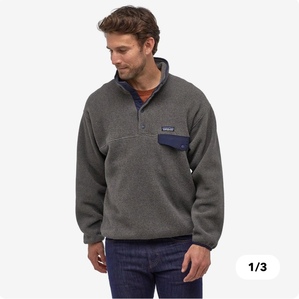 Patagonia Men’s XS Synchilla Snap T Fleece (women)